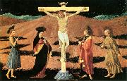 UCCELLO, Paolo Crucifixion wt oil painting artist